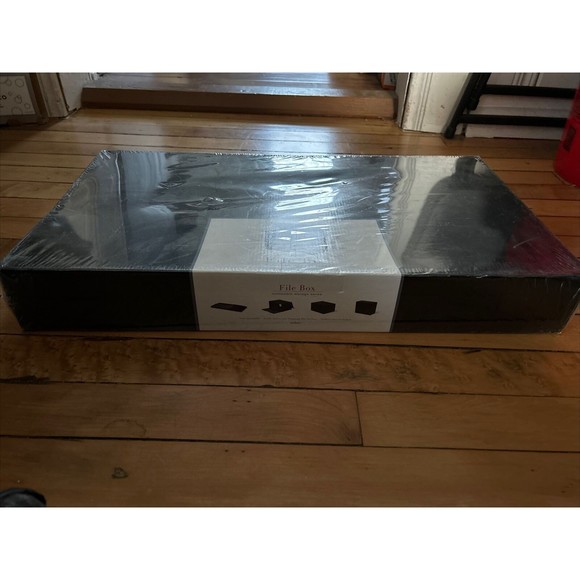 Swing File Box Collapsible Letter Hanging File Folder Box Barnes & Noble New - Picture 2 of 8